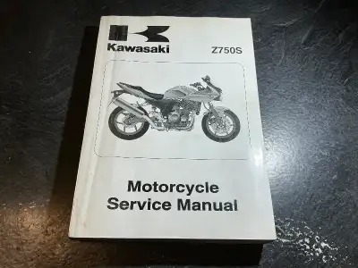 2005 Kawasaki Z750S Motorcycle Service Manual p/n 99924-1344-01 Kawasaki Heavy Industries 2004 2005...