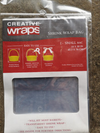 Shrink wrap bag