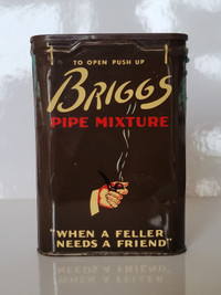 Vintage Brigg's Tobacco Tin