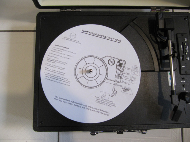 Proscan Model PTT105BT Bluetooth USB Turntable Brand New Tested in General Electronics in Mississauga / Peel Region - Image 4