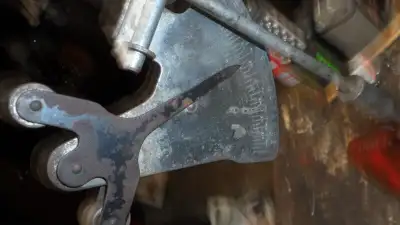 This tool is used to measure the wear in a ball joint in a car or truck. It can be used to check the...