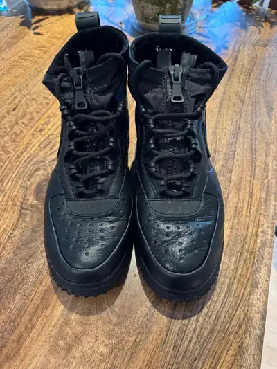NIKE AIR FORCE ONE GORTEX HIGH TRIPLE BLACK, View more