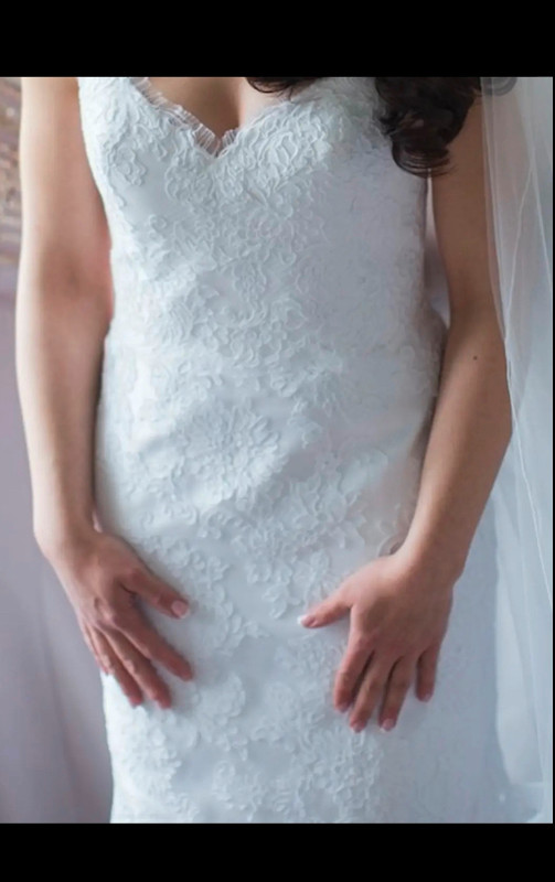 Elegant Alvina Valenta 9161 wedding dress in Wedding in Markham / York Region - Image 2