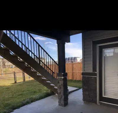 Great View on Pond side! Walkout Legal secondary suit Basement for Rent in Saddlelake NE! ️2 bedroom...