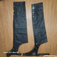 Leather chaps $60