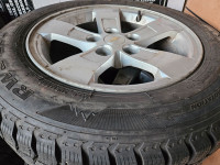 Two 21560R16 winter tires