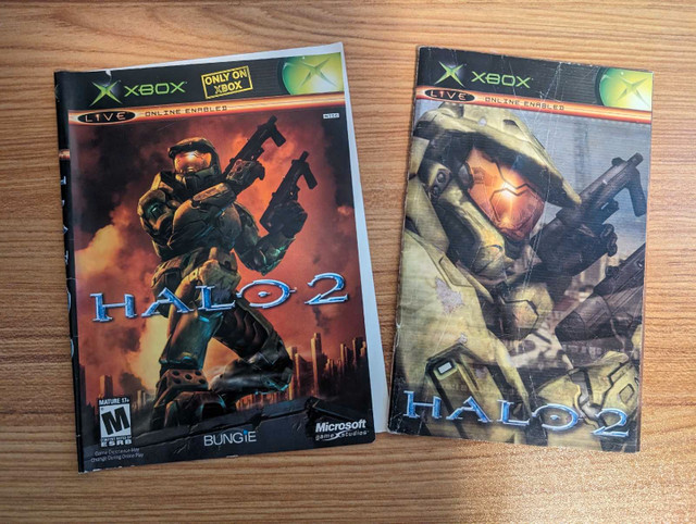 Halo 2 Box art & Manual in Other in Bedford