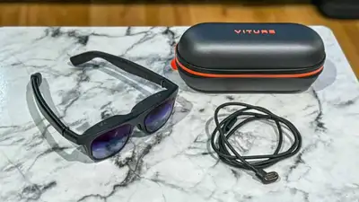 Viture Pro XR Glasses + Docking Station , View more