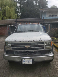 1991 Chevy 3500HD 16' flatdeck