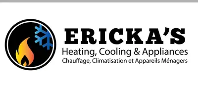 Ericka’s  Heating, Cooling & Applaince Installation, repairs, View more