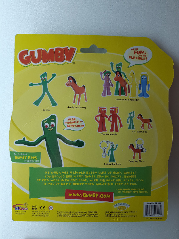 Figurines de Gumby & Pokey dans Jouets et jeux  à Ville de Québec - Image 2