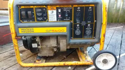 5600 Wacker Generator, View more