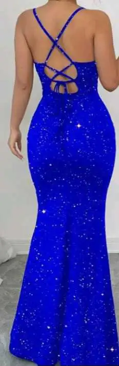 Prom dress Blue in Other in Kitchener / Waterloo - Image 2