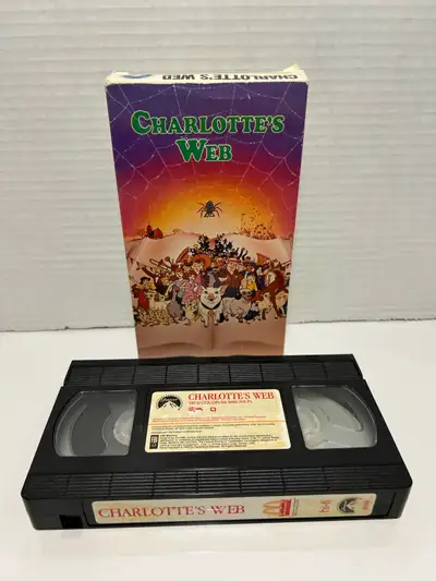 Charlotte's Web VHS Tape 1972 Animated Movie 1993 McDonald's, View more
