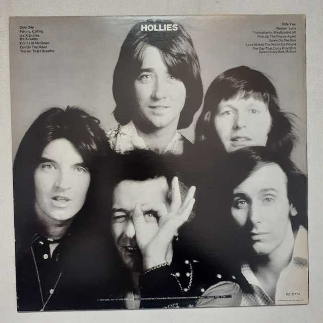 The Hollies Records Albums Vinyls LPs Rock Music Vintage VG in CDs, DVDs & Blu-ray in City of Toronto - Image 4