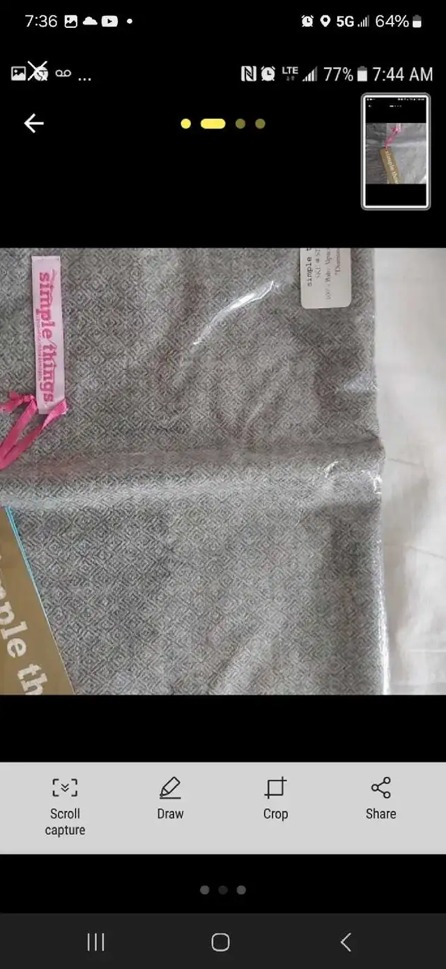 Simple Things New 100 % Alpaca Scarf in Other in City of Toronto - Image 3