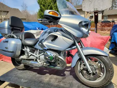2003 BMW R1200CL Touring Motorcycle W Hard Bags & Trunk, View more