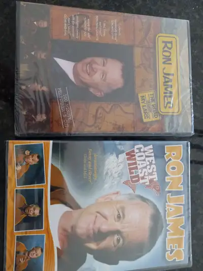 New Ron James: West Coast Wild and The Road Between My Ears dvd, View more