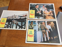 Vintage Collectible Movie Theater "Now Playing" Lobby Cards