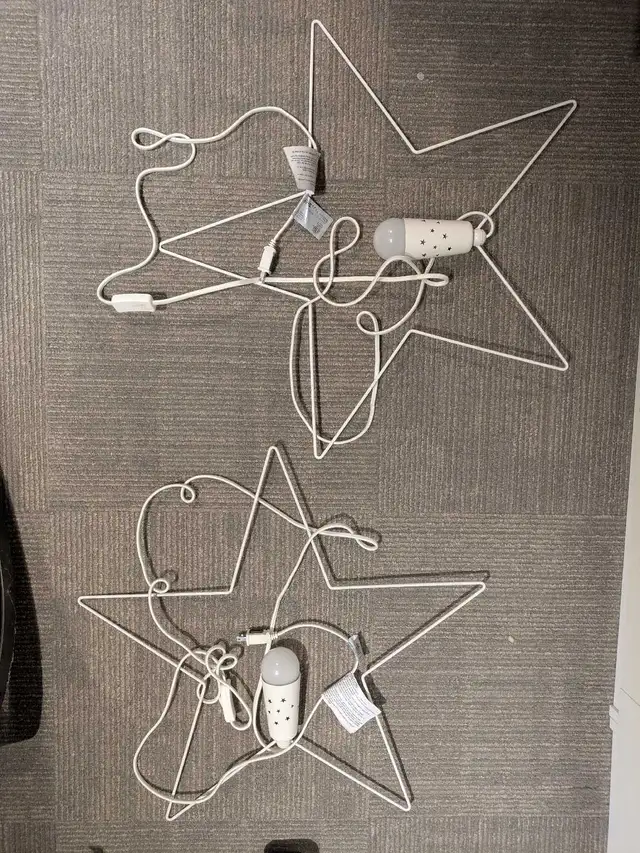 2 IKEA STRALA Star Light in Indoor Lighting & Fans in Laval / North Shore - Image 3