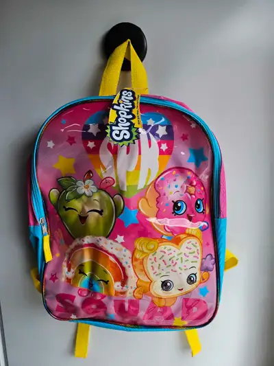 I have new Shopkins, Cars and Black Panther backpack for sale, featuring fun characters and vibrant...