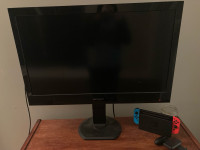30” TV with stand 