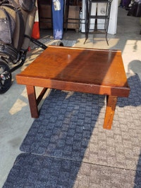 Wooden Side Table Calgary Alberta Preview