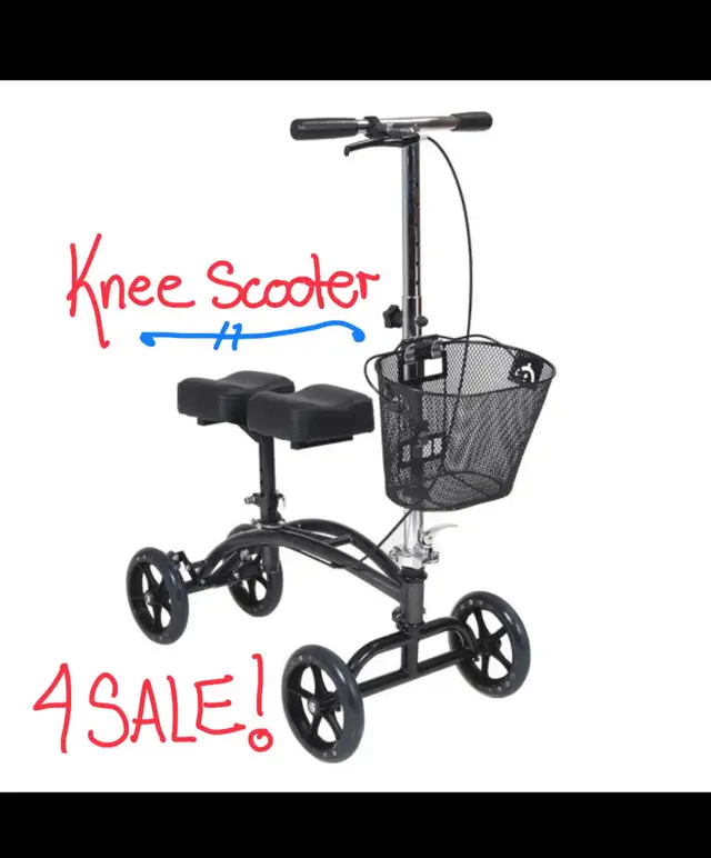Knee scooter, duel pad for leg injuries in Health & Special Needs in Chilliwack - Image 2