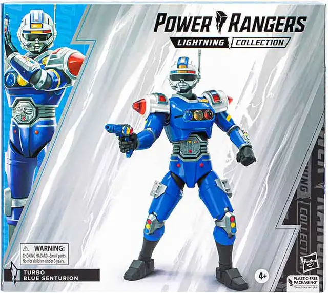 Power Rangers Lightning Collection Turbo Blue Senturion Deluxe