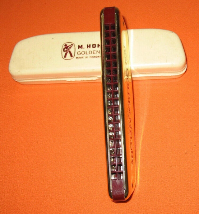 Harmonica Hohner Golden Melody Mouth Organ Key Of (C) Arts