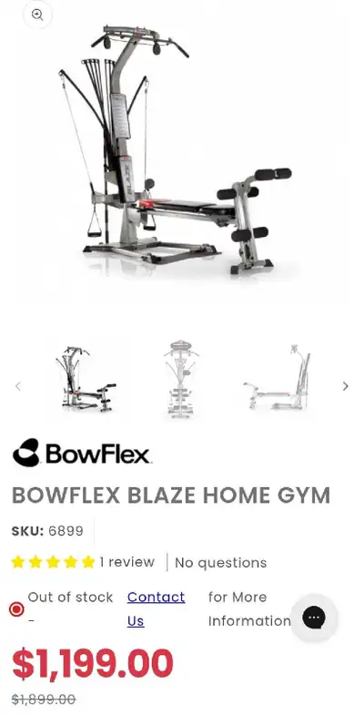 BowFlex Blaze Home Gym, View more