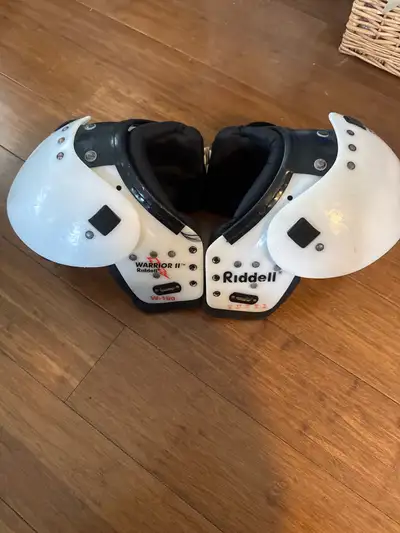 FOOTBALL YOUTH RIDDELL WARRIOR 2 W 100 SHOULDER PADS, View more