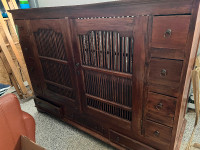 Large Media Cabinet