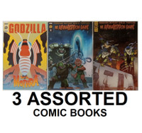 3 Assorted Comic Books, Teenage Mutant Ninja Turtles