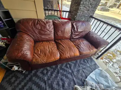 Leather Couch, View more