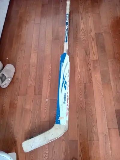 Professional goalie hockey sticks All left handed (Warroir stick sold) Reebok x2 Sherwood Tapped rea...