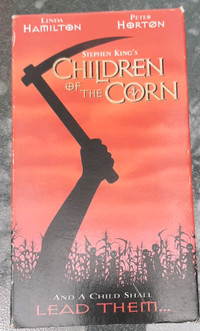 VHS Children of the Corn Horror English Version Stephen King