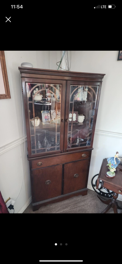 Corner wall unit, solid wood table, View more