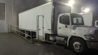 2013 Hino 24ft Box Truck with Side Door in box