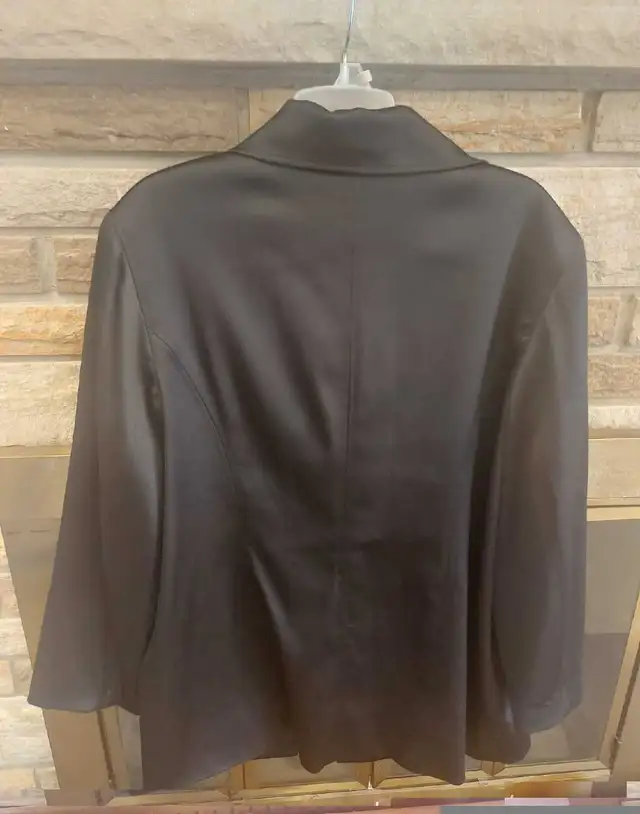 Women Black Blazer Jacket INC. - 2 XL. Business, Dressy, formal, in Women's - Tops & Outerwear in Oshawa / Durham Region - Image 3