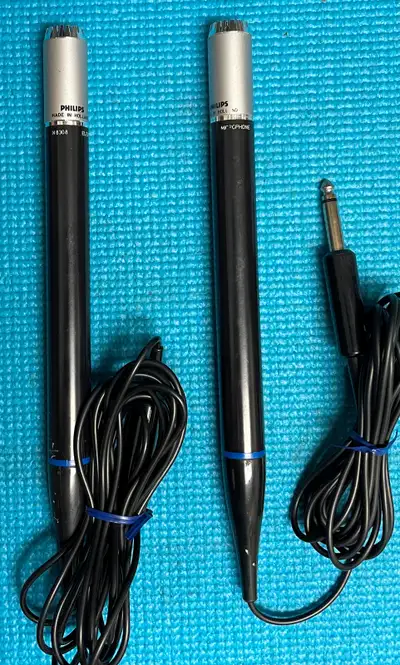 Pair of Philips N8308 Microphones, View more