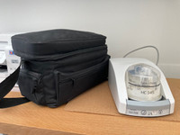 Fisher and Paykel Humidified CPAP machine and case - Model HC221