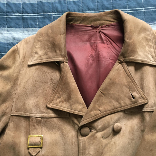 Manteau cuir suède dans Hommes  à Sherbrooke - Image 2