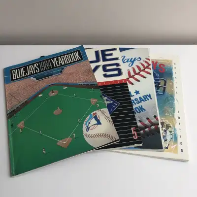 1984-1987 Toronto Blue Jays Official Yearbooks, View more