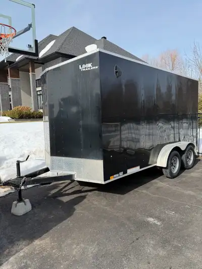 2024 Look enclosed trailer. Floor and lower portion of walls have been line-x’d. Extra height for yo...