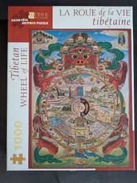 Casse-tête 1000 mcx La roue de la vie tibétaine