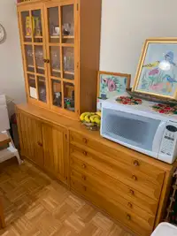 Hutch and Set of drawers