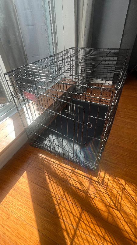 Cage pour chien. 2 portes. Pliante dans Accessoires  à Longueuil/Rive Sud