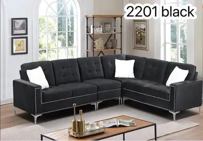 Black Sectional Sofa!, View more