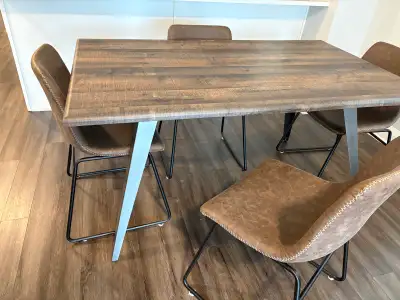 dining table and chairs, View more